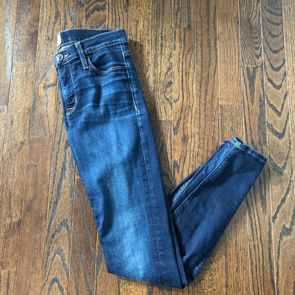 Hudson Women’s 26 Nico Mid-Rise Super Skinny Ankle Jeans in Dark Obsess - EUC! - Picture 4 of 13